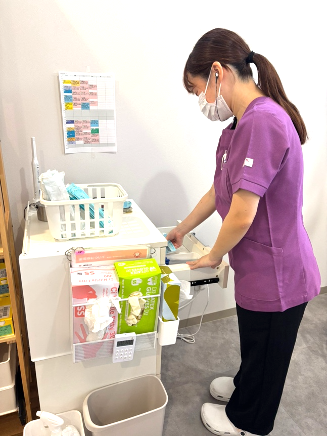 高槻市の歯医者、ゆいファミリー歯科・矯正歯科のむし歯治療の流れ