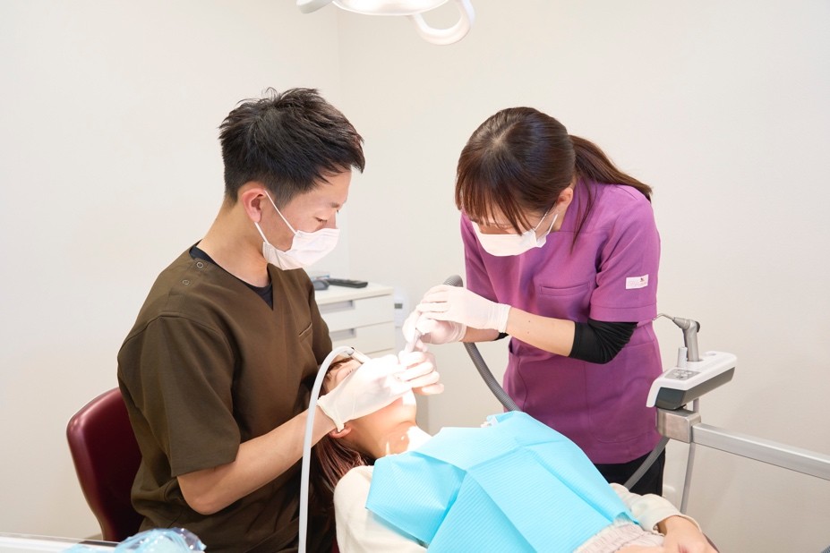 高槻市の歯医者、ゆいファミリー歯科・矯正歯科のむし歯治療の流れ