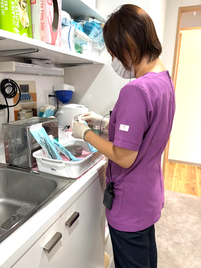 高槻市の歯医者、ゆいファミリー歯科・矯正歯科のむし歯治療の流れ